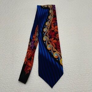 Rush Limbaugh No Boundaries Collection 100% Silk Tie—Colorful! Excellent Cond!